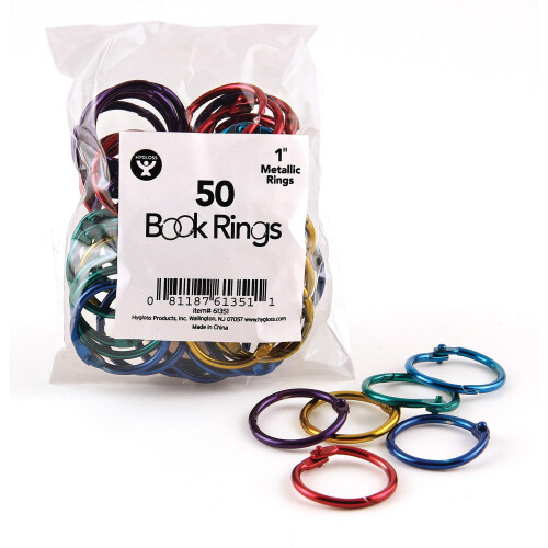 Hygloss Products Βιβλιοδεσίες, 1 ίντσα, Χρώματα Μπορεί να Διαφέρουν