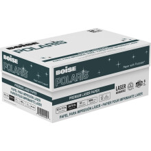 Papier BOISE POLARIS Premium Laser Paper 8,5"""" x 11"""", Letter 98, jasnobiely, 28 lb, 6 bal   kov, kart   n (3 000 listov)