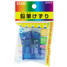 Kutsuwa STAD llthat szgu ceruzahegyezo K'ZOOL Transparent Blue (RS007BL)