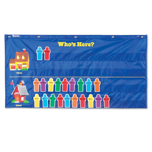 Learning Resources Helping Hands Pocket Chart  Classroom Organization 1