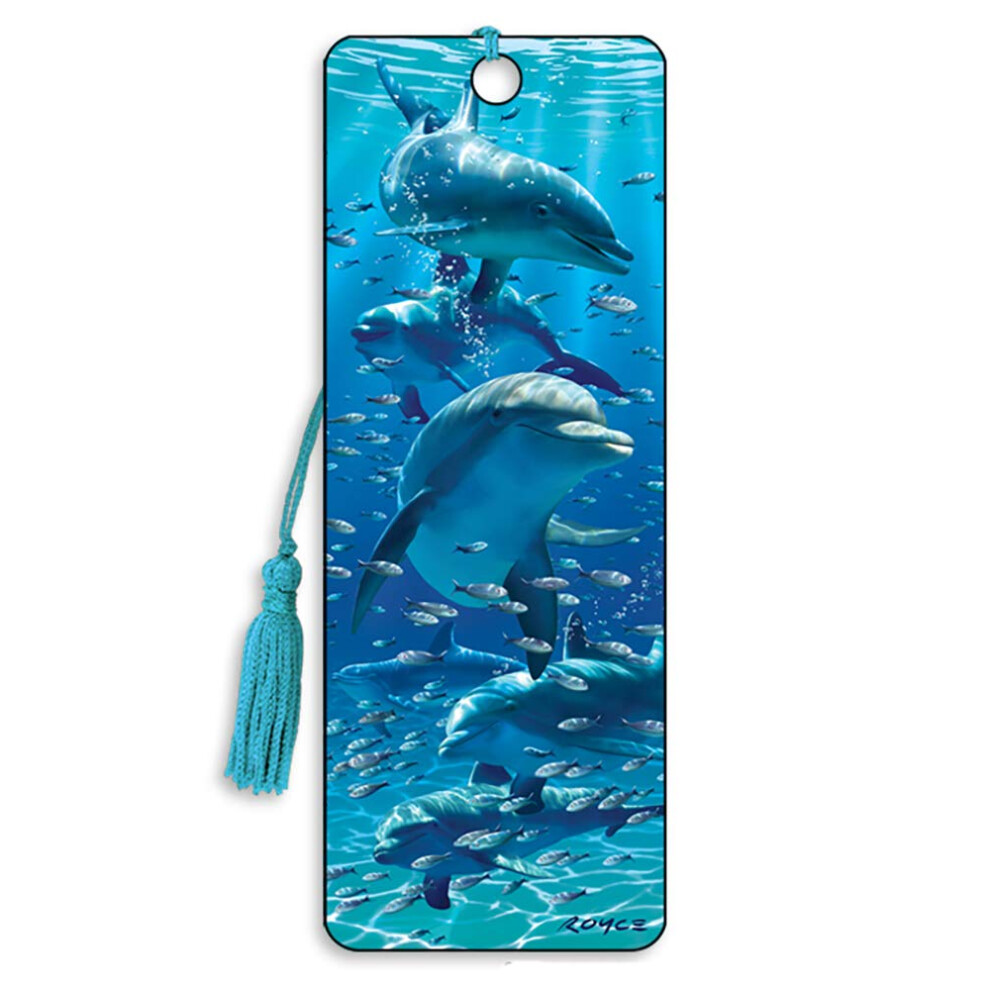 Cheatwell BK10DOL Dolphins 3D Bookmark-image