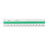Alumicolor Aluminium Engineer Color-Coded Solid Drafting Scale 12in Silver 2