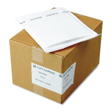 Sealed Air 37713 Jiffy TuffGard selbstklebender gepolsterter Versandkarton 2 8 1/2 x 12 Wei 25/Karton