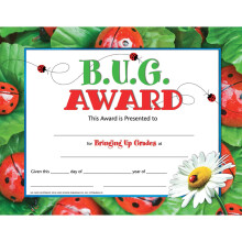Hayes School Publishing B.U.G. Award Certificate 8.5 """" X 11 """" Pakke med 30 Multi (H-VA591)