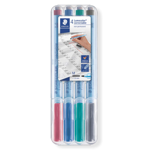 Staedtler Staedtler Lumocolor correctable Pens  305MWP4