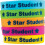 L?rer skabte Resources Star Student armb?nd Multi Color (6548) 1