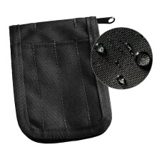 Rito na capa de notebook Cordura Fabric Cordura     prova de chuva 3 """" x 5 """" Black (n    C935B) 6 x 4,25 x 0,625