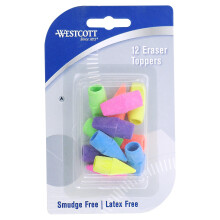Westcott 14891 Tuka Guma Toppers Assorted 12 Pack
