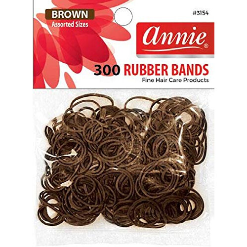 Annie 300 Λάστιχα Διαφορετικών Μεγεθών Καφέ 3154 1