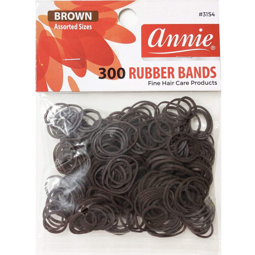 Annie 300 Λάστιχα Διαφορετικών Μεγεθών Καφέ 3154 2