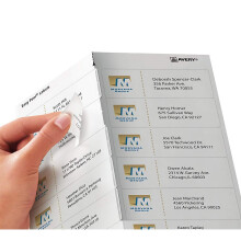 Avery Easy Peel Clear-Versandetiketten