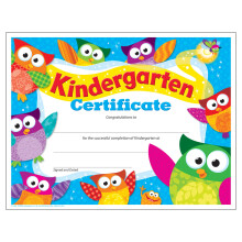 Trend B?rnehave Certificate Owl-Stars! PK-K-certifikater og eksamensbeviser 8.5 """" X 11 """" 30 t?lling