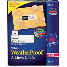 AVE5522  Avery wetterfestes Versandetikett
