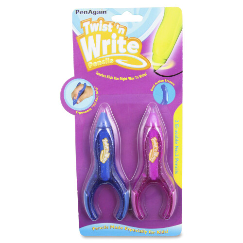 PenAgain Twist 'N Write 2 Πακέτο Παιδικής Εκπαιδευτικής Γραφής