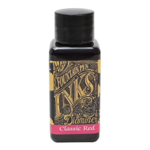 Diamine-pullomuste, klassinen punainen 231, 30 ml