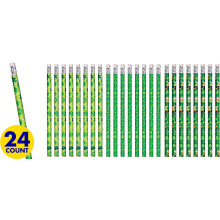 amscan Ποικιλία Πράσινα Μολύβια St. Patrick's Day - 9.75" x 5.75" (Συσκευασία 24)