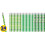 amscan Ποικιλία Πράσινα Μολύβια St. Patrick's Day - 9.75" x 5.75" (Συσκευασία 24) 1