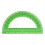 Office Depot semicircular 6in. Protractor Clear 973D OD8 3