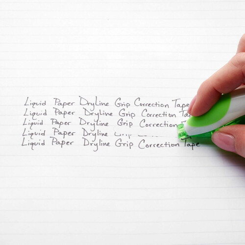 Paper Mate Liquid Paper DryLine Grip Correction Tape | Assorted Colour 2