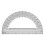 Office Depot semicircular 6in. Protractor Clear 973D OD8 2