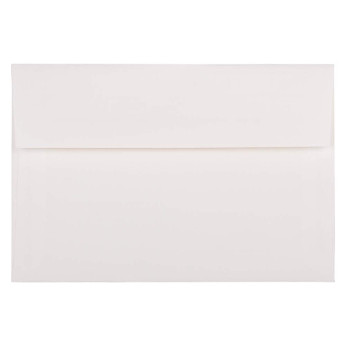 JAM PAPER A8 Στραθμόρ Προσκλήσεις Φάκελοι - 5 1/2 x 8 1/8 - Λευκό