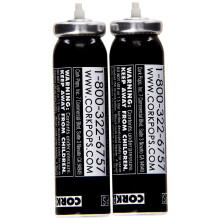 Cork Pops Refill Cartridges - Eco-Friendly Low-Pressure Fits All Cork Pops Models Opens 60-80 Bottles Each 6 Refills