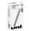 Uni-Ball uni-ball 60126 Vision Roller Ball Waterproof Pen Μαύρη Μελάνη 12 Τεμάχια 1