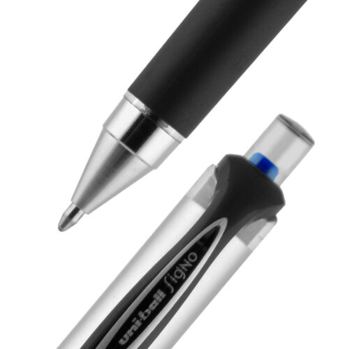 Uni-Ball uni-ball 207 Impact RT Gel Pen Αναγγελίες, Παχύ Μύτη, 1.0 mm, Μαύρο, Συσκευασία 2 Αναγγελιών 1