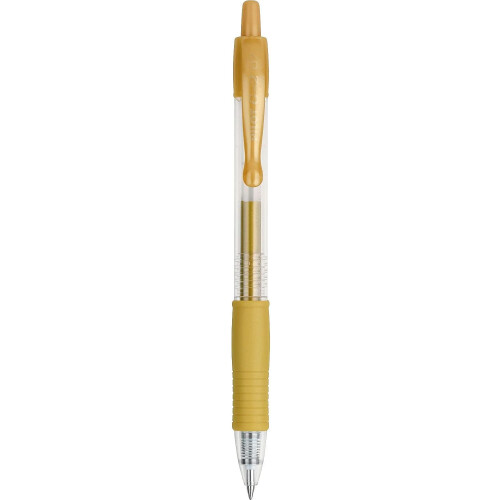 Pilot PILOT G2 Metallics Αναγκαία Γράμματα Gel Στυλό, Λεπτή Πένα, Ποικιλία Χρωμάτων, 5-Πακέτο (34404) 2