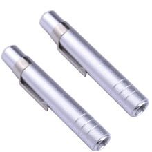 Pranovo 2 x aluminiumslegering Kridtholder L?rerens kridtklipskobling (s?lv)