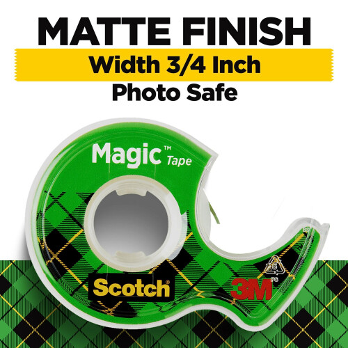3M 3m 119 1/2 """" X 800 """" Scotch Magic Tape 2