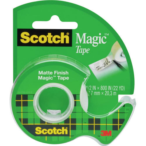 3M 3m 119 1/2 """" X 800 """" Scotch Magic Tape