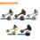 RoC ROK Hardware porta magn   tica Stop Stand 3 polegadas (n   quel escovado 1 pacote) 4
