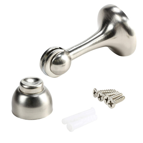 RoC ROK Hardware porta magn   tica Stop Stand 3 polegadas (n   quel escovado 1 pacote)