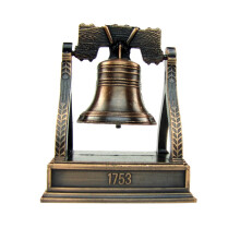 Bronz fm Liberty Bell miniatur replika nttt jszeru ceruzahegyezo
