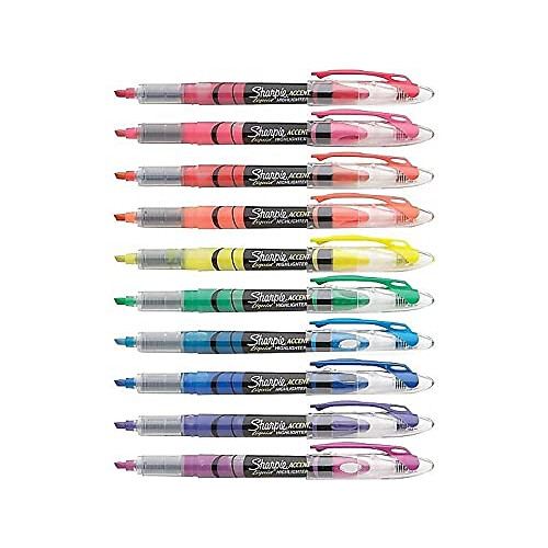 Sharpie SHARPIE 24415Pp Accent Liquid Pen Style Textmarker, Keilspitze, sortiert 2