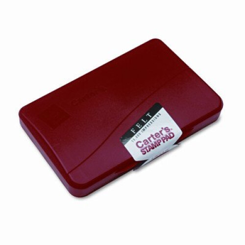 Πάνελ Σφραγίδας, 4.25w x 2.75d, Κόκκινο [Σετ των 3]
