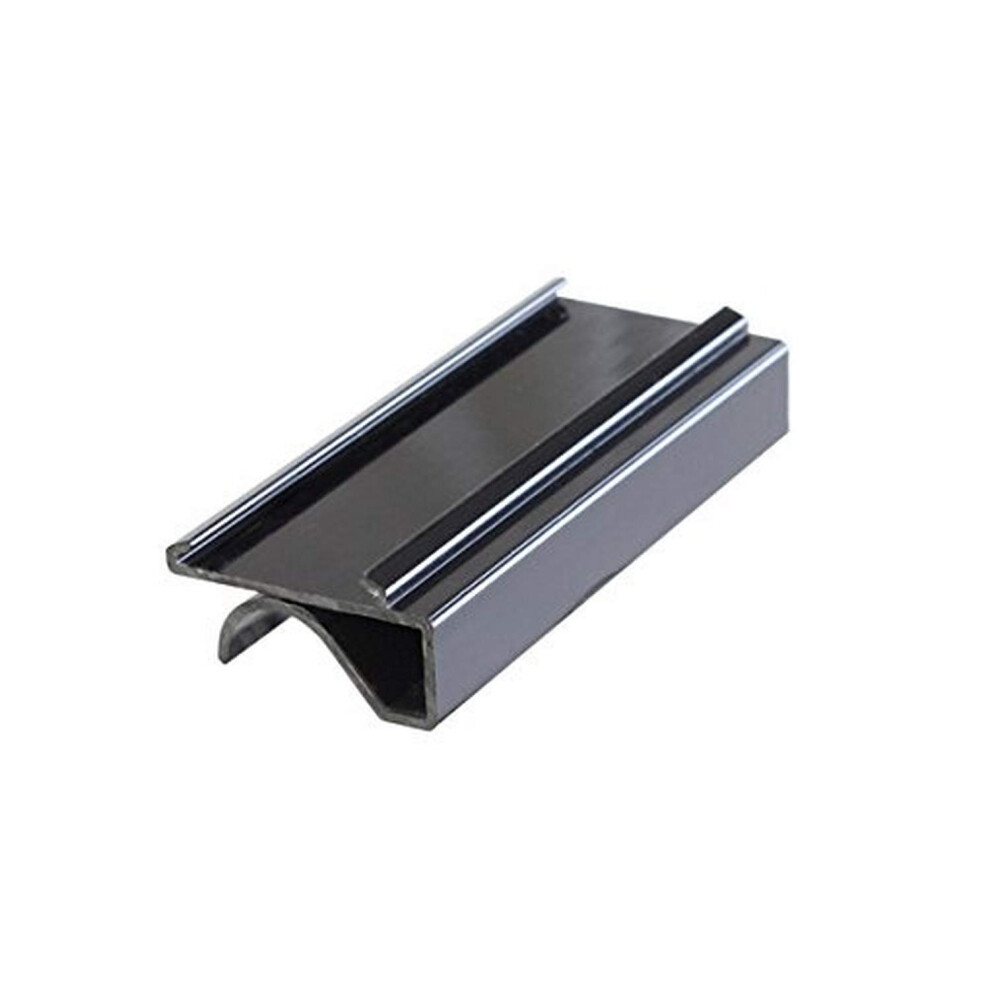 Étiquettes en plastique à clipser Excellante (lot de 4) 3"" Noir