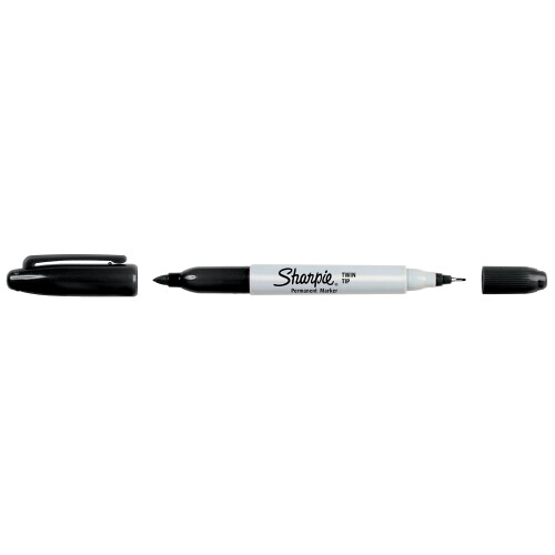 Sharpie Sharpie King Size Μόνιμοι Μαρκάδες, Μαύροι, 4-Τεμαχίων 2
