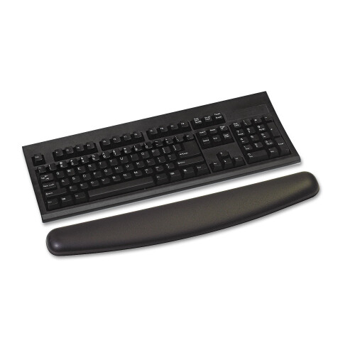 3M 3M WR309LE REST REST NONSKID Base de 18 polegadas WX2-1/2 polegadas DX3/4 polegadas H preto 1