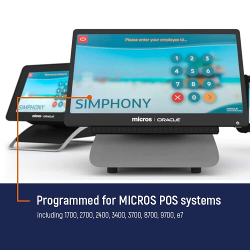 25 Πακέτο από Κάρτες Micros Manager σε Πορτοκαλί - για Σύστημα Micros Oracle POS 2