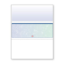 DocuGard Blue/Green Prismatic Middle Check 8,5 x 11 pollici 24 libbre 500 fogli 1 assegno per foglio (04535)