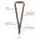 Lucky Line Lankard cu design pentru cini Swivel Snap (C204) 5