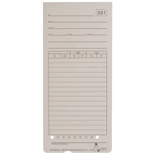 Acroprint 09-9115-000 Time Cards pro ATR480 Time Clock 50 Count (balen po 1)