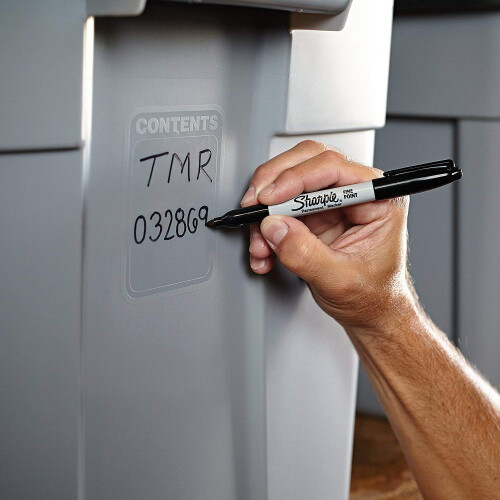 Sharpie Μόνιμοι Μαρκάδες Sharpie, Λεπτή Άκρη, Μαύρο Μελάνι (4-Πακέτο) 2