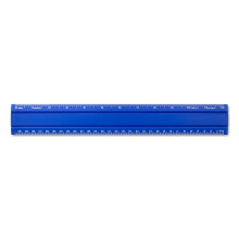 Alumicolor Brolineal aus Aluminium, 12 Zoll, Blau