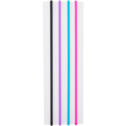 Ranger Dyan Revelry's Dylusions Dyalog Notebook Elastic Bands (4 Per Pack)  Multicolor 1