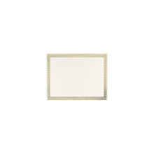 Great Papers Channel Border Foil Certificados de 8,5 polegadas x 11 polegadas 12/pacote (963070)