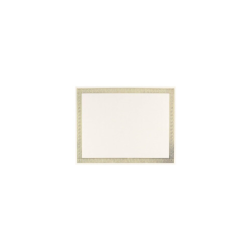 Great Papers Channel Border Foil Certificados de 8,5 polegadas x 11 polegadas 12/pacote (963070)