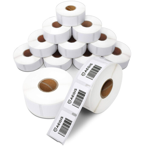 Aegis - Compatible Direct Thermal Labels Replacement for DYMO 30347 (1